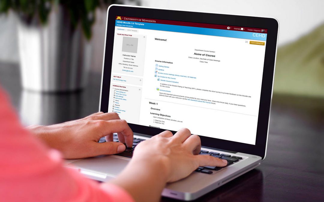 Moodle Template
